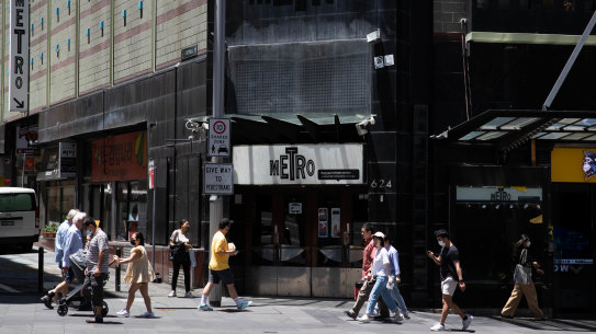There are plans to turn the Metro into an entertainment precinct in Sydney.