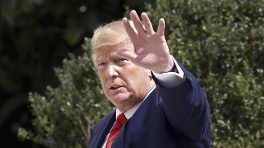 Donald Trump accused Democrats of "doing great harm to our country" in an effort to destabilise the nation and the 2020 election.