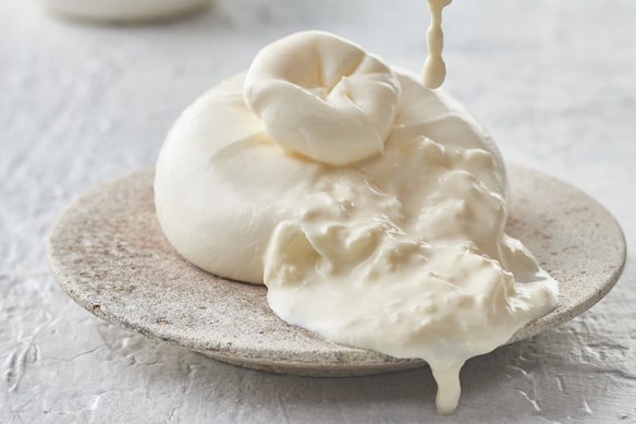 Cheesemaker Giorgio Linguanti describes burrata as “the sexiest cheese on the market”.