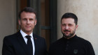 Ukrainian President Volodymyr Zelensky and French President Emmanuel Macron are “not kissing the ring”.