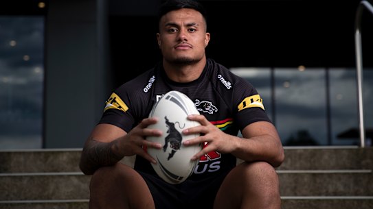 Spencer Leniu was pursued by the Melbourne Storm before re-signing with Penrith.