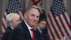 Australian Deputy Prime Minister and Defense Minister Richard Marles attends a meeting with Secretary of Defense Pete Hegseth, not pictured, at the Pentagon, Friday, Feb. 7, 2025, in Washington. (AP Photo/Manuel Balce Ceneta)