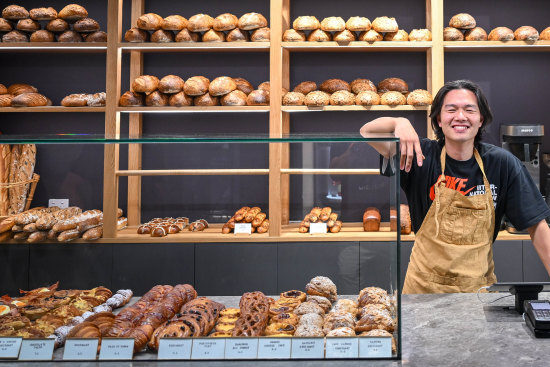 Publique Bakery owner Sung Kim at the CBD shop.