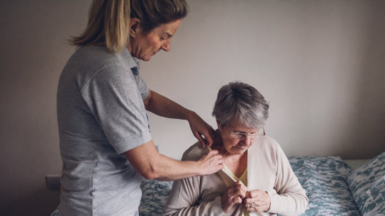 Aged care facilities were struggling with declining per capita funding.