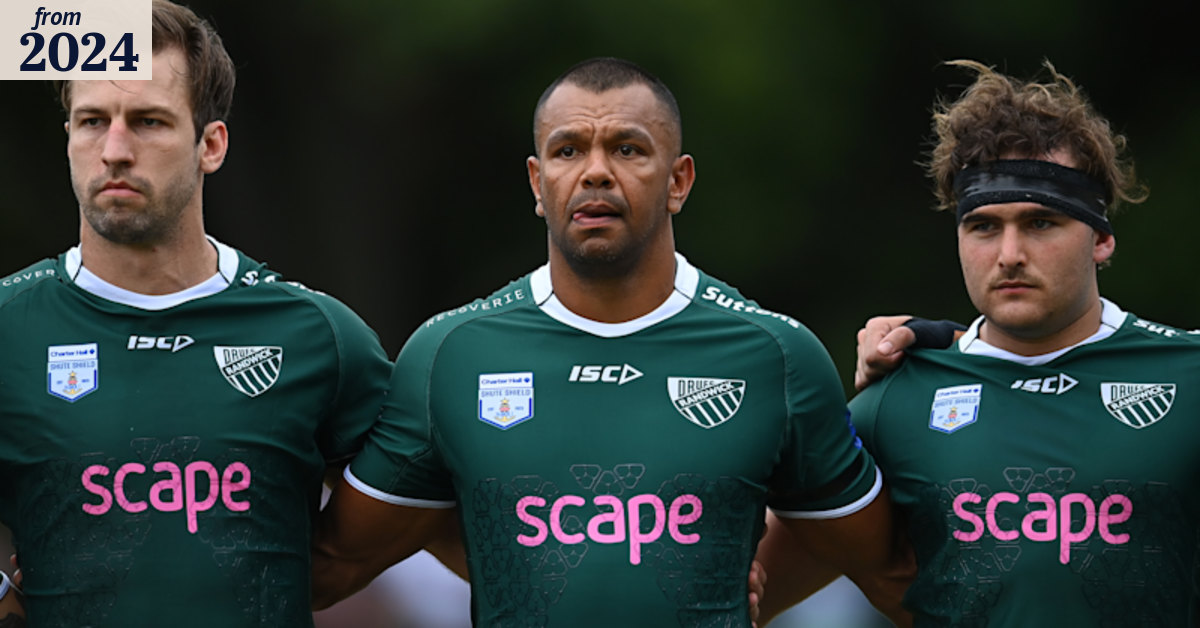 Shute Shield Rugby 2024: Kurtley Beale honours late brother William in ...