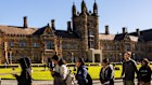 Students at the University of Sydney. Visa changes have made it more difficult for international students to enrol in Australian universities.