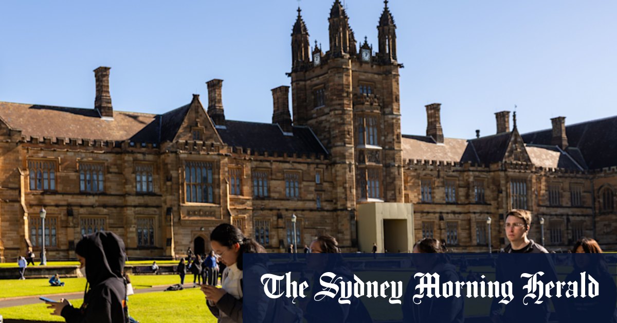 Sydney Uni singled out to get no extra international students next year
