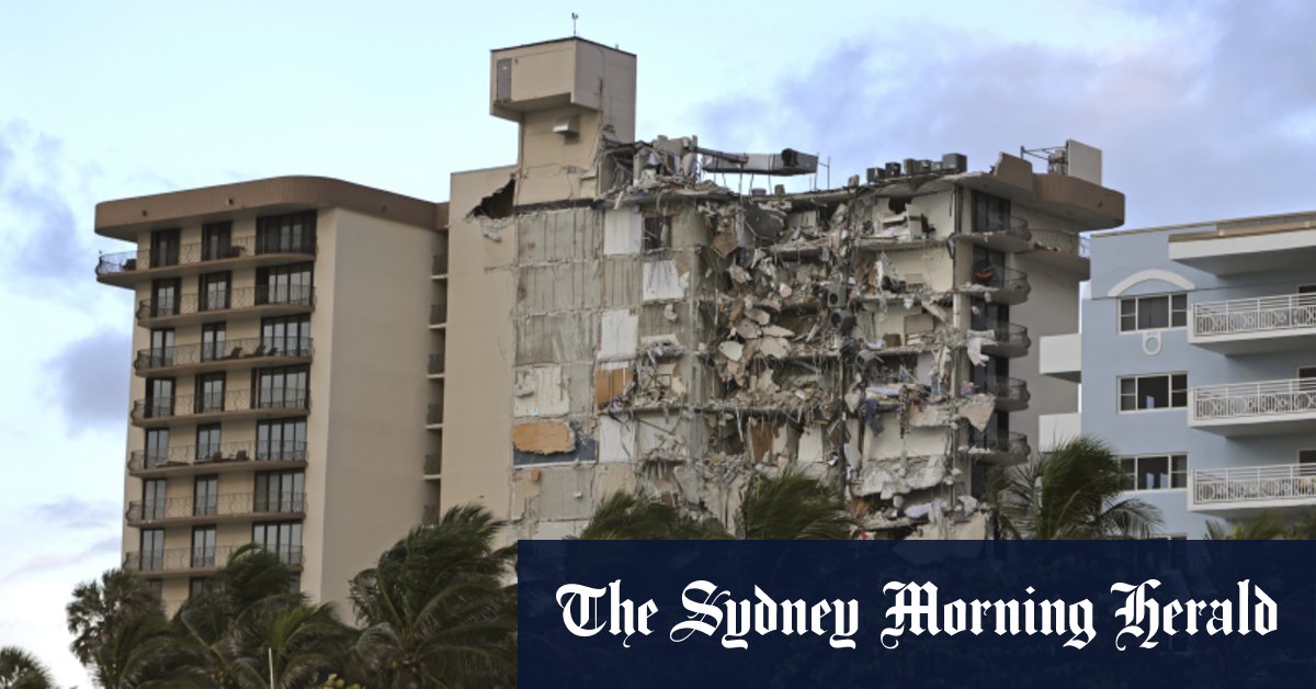 Miami condominium constructing had been sinking into floor ...