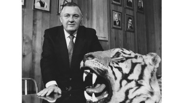 Richmondâ€™s president-elect Alan Bond.