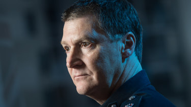 Victoria Police Commissioner Shane Patton.