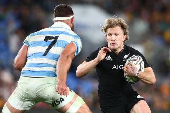 Damian McKenzie was potent with ball in hand. 