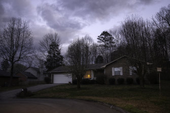 The home of Friedrich Karl Berger in Oak Ridge, Tennessee, on March 6, 2020. Berger was ordered by a federal judge this week to return to Germany, where he had served as a guard in a Nazi concentration camp during World War II. 