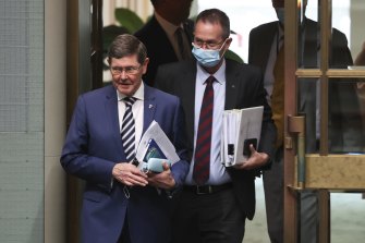 Liberal MP Kevin Andrews and LNP MP Andrew Wallace have both asked for the support of colleagues to contest the Speaker position.