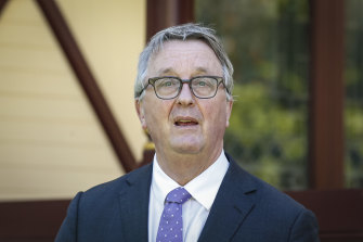 Victoria’s health minister Martin Foley.