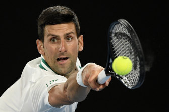 Novak Djokovic will not reveal his vaccination status.