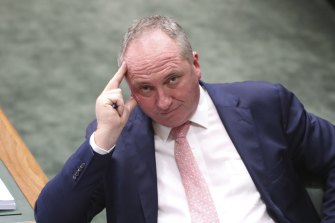 Deputy Prime Minister Barnaby Joyce  says he could not sign up to a bigger emissions reduction target without knowing who would pay the price.