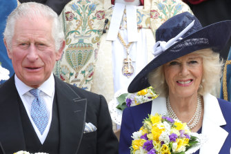 Palace sources say the meeting between Harry, his father Prince Charles and Camilla was friendly, although they have been estranged since the Oprah interview.