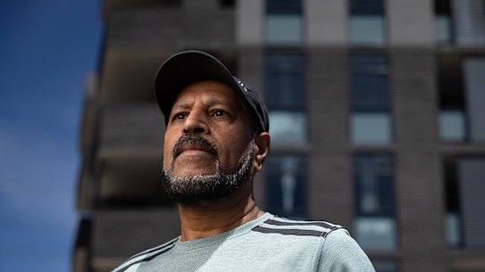 Mohammed Hussein bought an apartment in 2022 for his family. He hasn’t been able to move in.