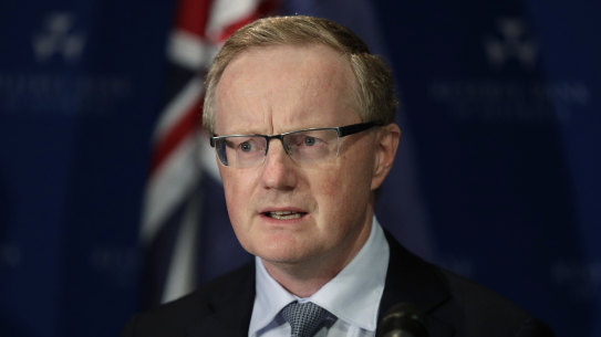 Reserve Bank governor Philip Lowe has consistently said negative interest rates are "extraordinarily unlikely".