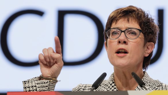 Annegret Kramp-Karrenbauer has been dubbed the mini-Merkel.