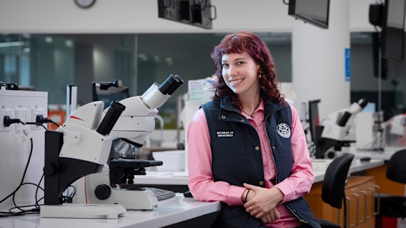 Sam Laing (pictured) wasn’t sure about moving six hours away for uni – until she discovered the benefits of country life.