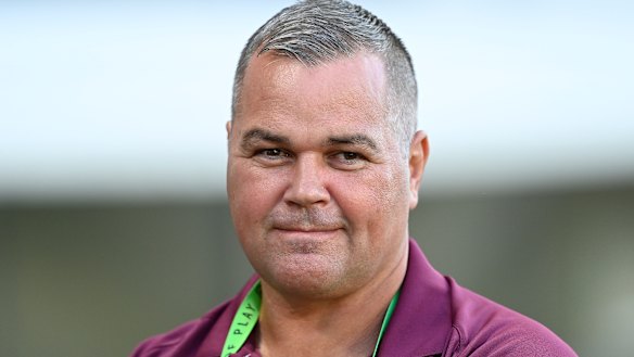 Manly coach Anthony Seibold.