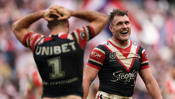 Angus Crichton says his partner has helped him find the fun in life again.