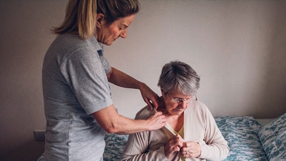 Improving aged care means paying the carers more and improving their training but that’s expensive.