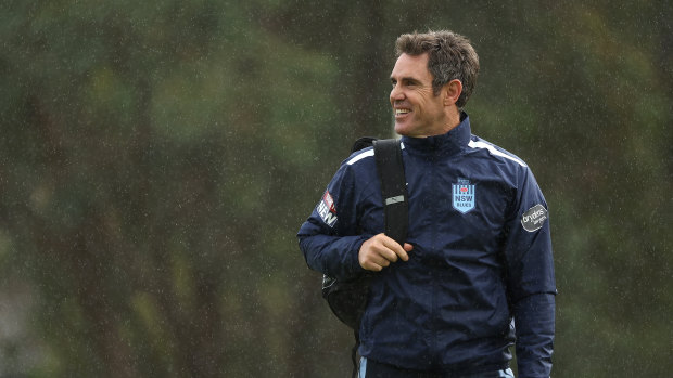 NSW Blues coach Brad Fittler is trying to win his fourth series.