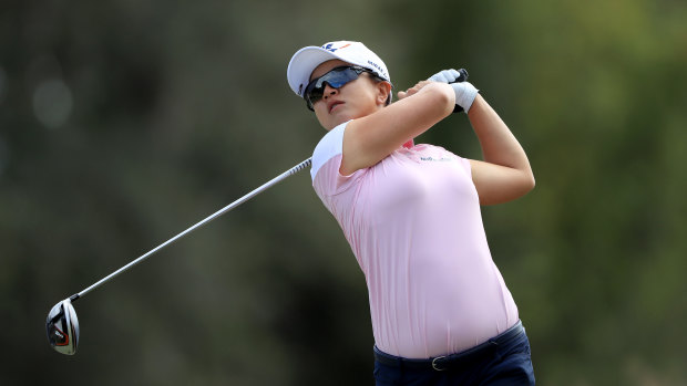 Sei Young Kim has a one-shot lead heading into the final round