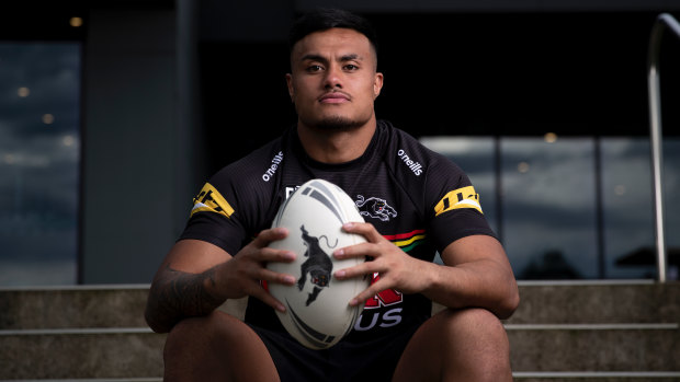 Spencer Leniu was pursued by the Melbourne Storm and Bulldogs before re-signing with Penrith last year.
