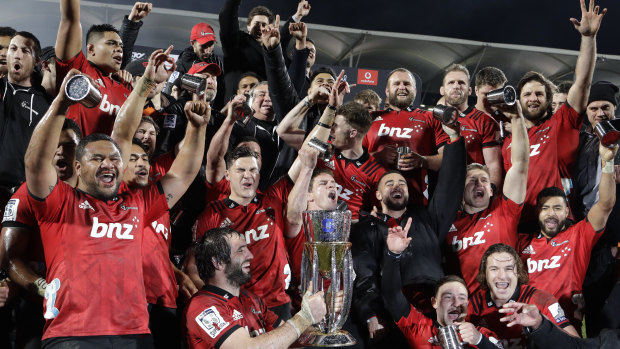 Pride: the Crusaders have won nine Super Rugby titles, six more than their nearest rivals.