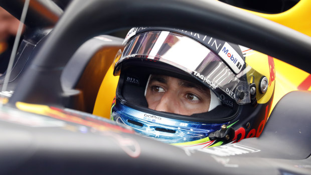 Outgoing Red Bull driver Daniel Ricciardo.