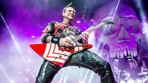 Jason Hook is featured in Hired Gun. 