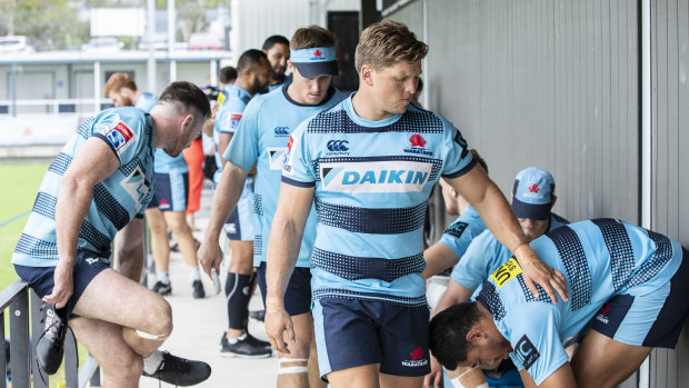 Waratahs hooker Damien Fitzpatrick has been hugely popular in his role as president of the Rugby Union Players Association. 