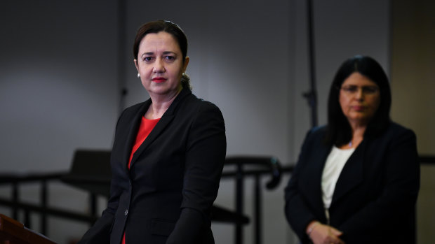 Premier Annastacia Palaszczuk has conceded the first days of term two could be confusing for some parents.