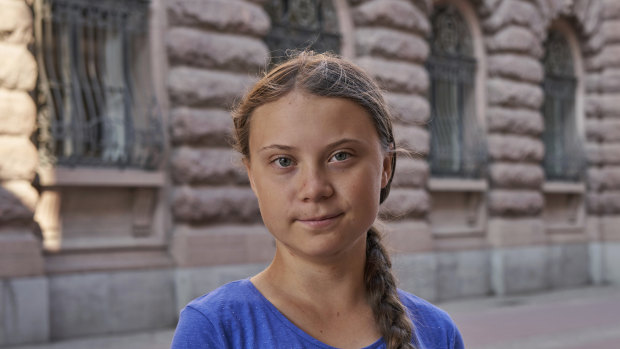 Climate activist Greta Thunberg.