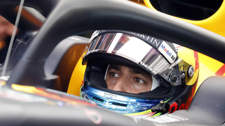 Outgoing Red Bull driver Daniel Ricciardo.