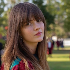 Biological Sciences student Liesel Morgan.
