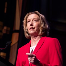 Woodside chief executive Meg O’Neill.