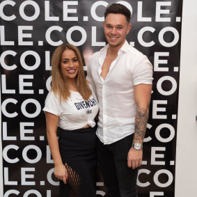 Hairdresser Tom Cole, pictured with ex-wife Mariah Rota, is opening a new salon in Double Bay.