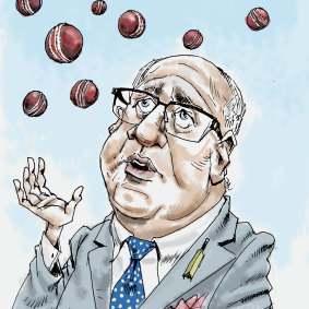 Cricket Australia chairman Earl Eddings.