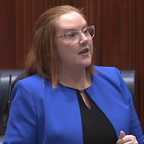 Prevention of Family and Domestic Violence minister Jessica Stojkovski.