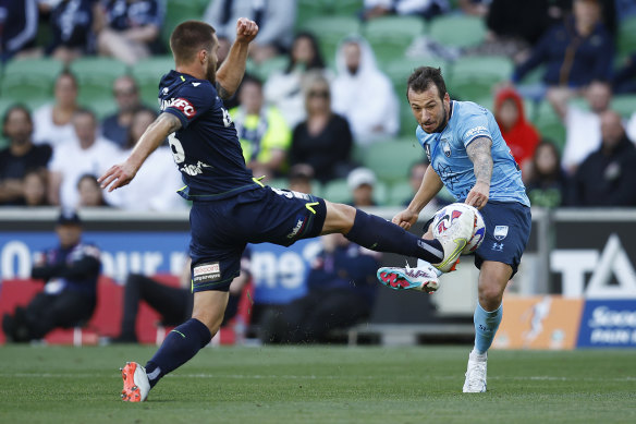 Sydney FC striker Adam Le Fondre scored the match-winning goal.