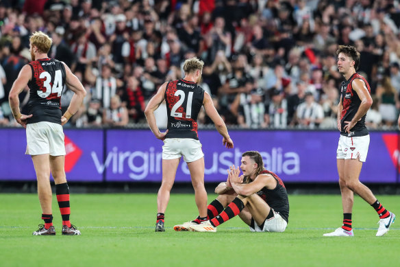 Essendon’s Anzac Day clash against Collingwood at the MCG is always a highlight