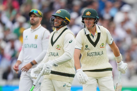The opening combination of Usman Khawaja and Marnus Labuschagne lasted just one Test: the WTC final at Lord’s.