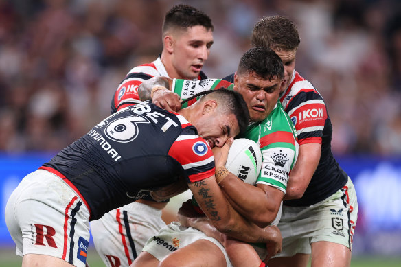 The Roosters got the better of the Rabbitohs when the bitter rivals met in round three.