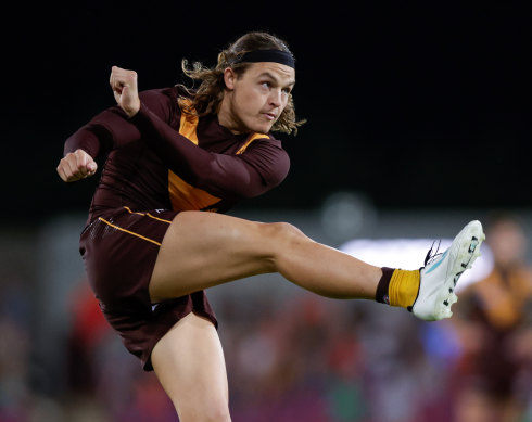 Jack Ginnivan has been a reasonable performer at Hawthorn after crossing from Collingwood.