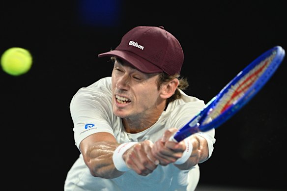 Alex De Minaur’s next challenge is getting comfortable where he is uncomfortable right now.