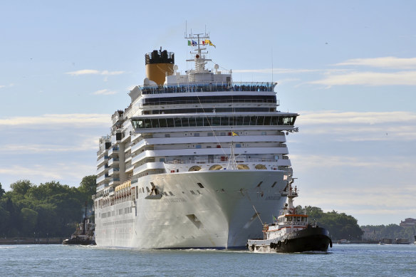 Luxury liner Costa Deliziosa's around-the-world cruise, which began before the globe was gripped by the coronavirus pandemic, is finally approaching its end after 15 weeks at sea. 